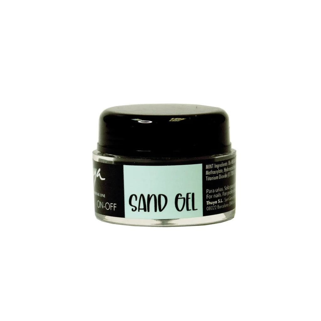 PRO GEL ON-OFF SAND GEL - пясъчен гел, #GEL MINT, 14 mL