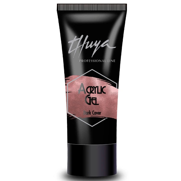 PRO THUYA ACRYLIC GEL DARK COVER  - цветен акрилен гел, #DARK COVER, 30 mL