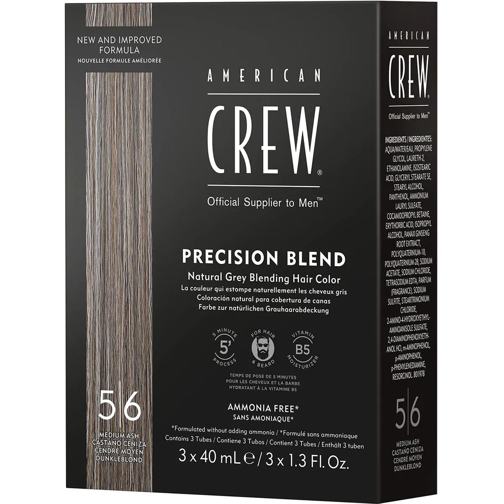 PRECISION BLEND - боя за коса, #ASH 5.6, 3x40 mL