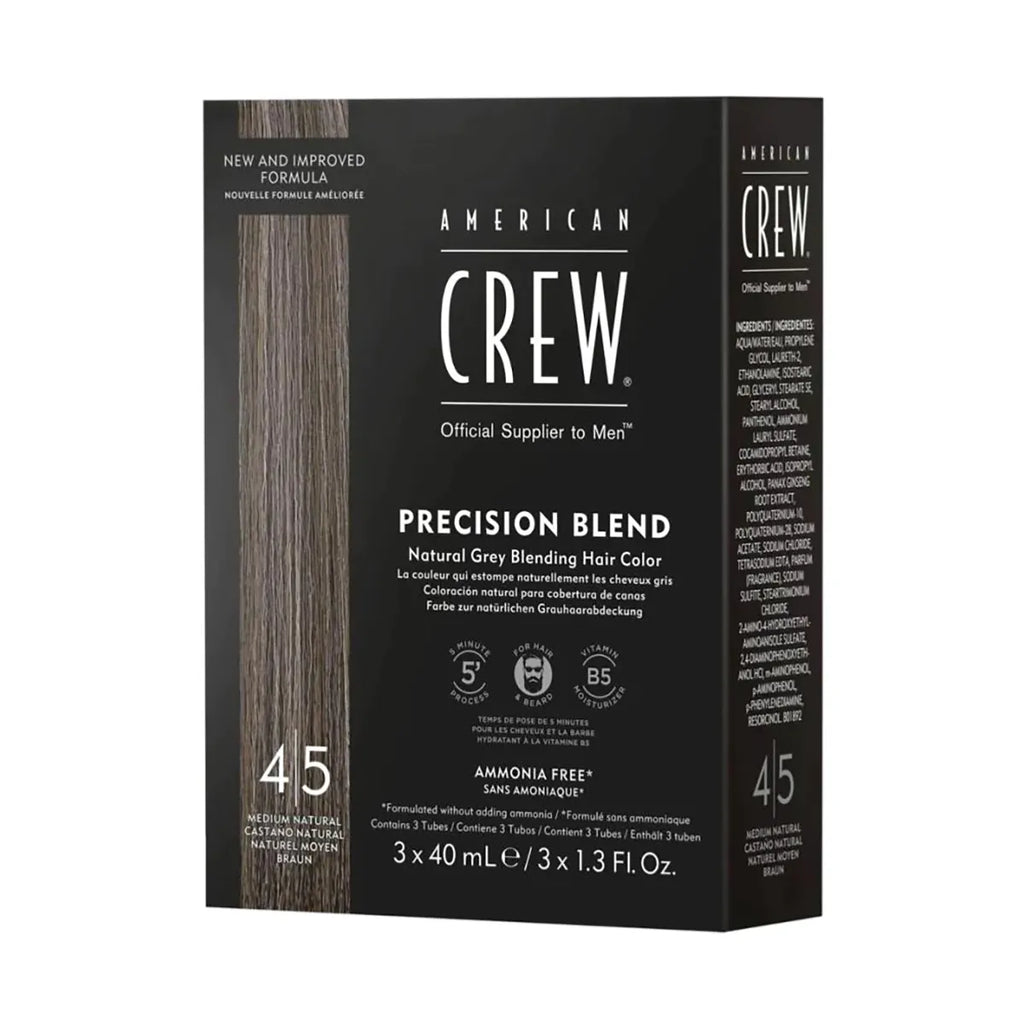 PRECISION BLEND - боя за коса, #NAT 4.5, 3x40 mL