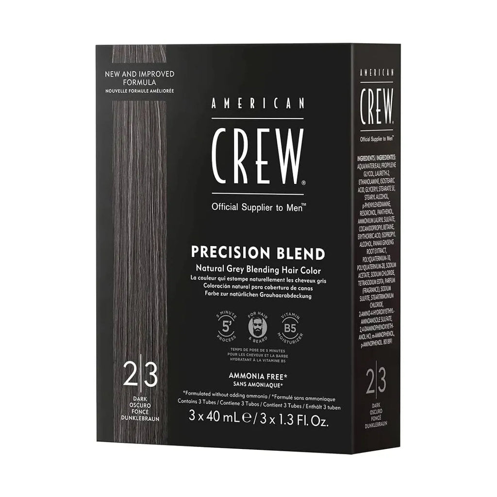 PRECISION BLEND - боя за коса, #DARK 2.3, 3x40 mL