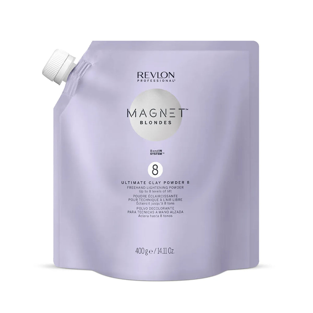 PRO Blondes Ultimate Clay Powder 8 – обезцветител и изсветляваща пудра за коса, 400 g
