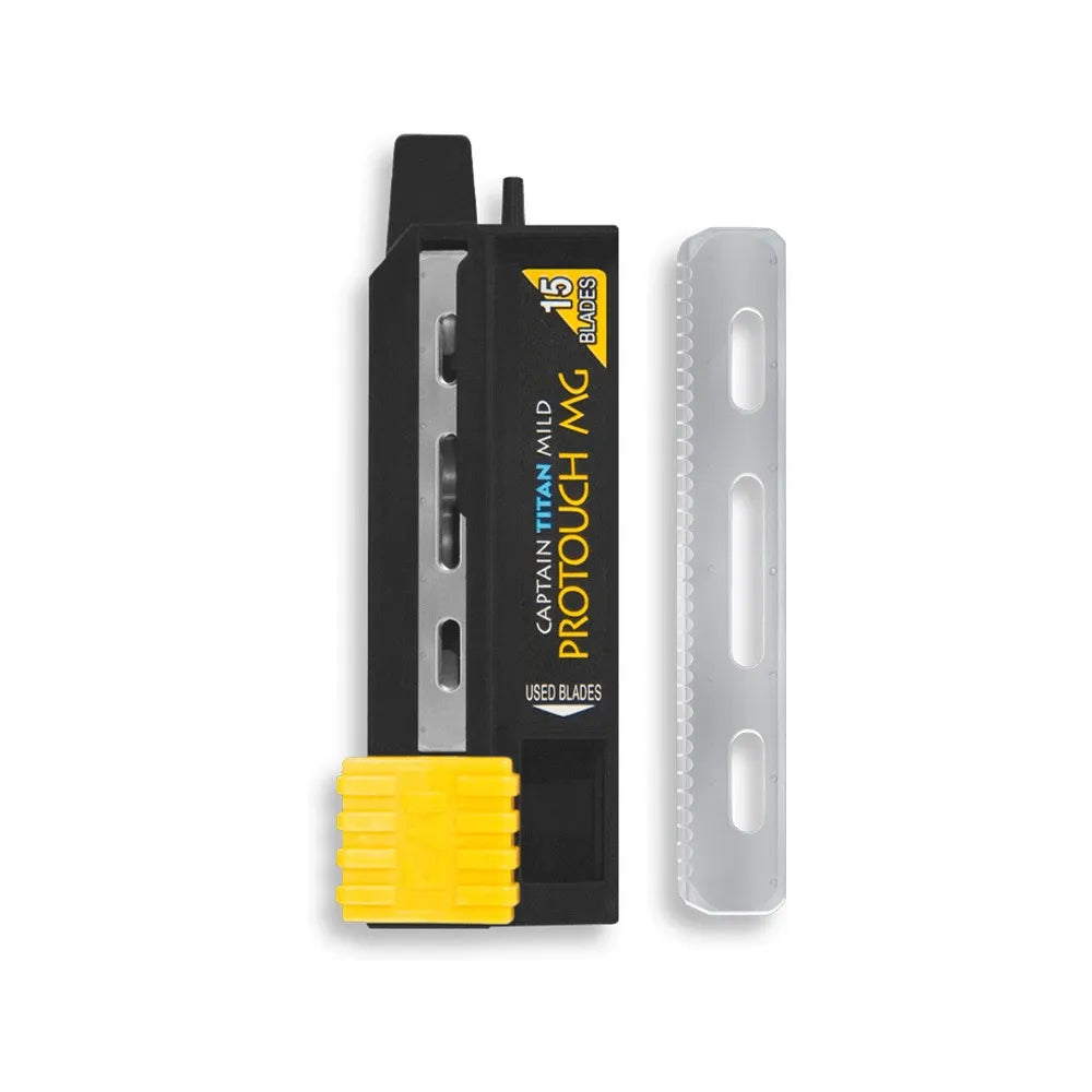 PRO CAPTAIN RAZOR BLADE - ножчета за Captain Razor Titan Mild Pro-touch, 15 бр