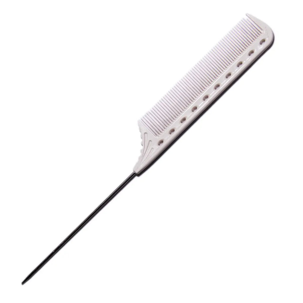 PRO YS-102 TAIL COMB WHITE - гребен с опашка, 220 mm, 1 бр.
