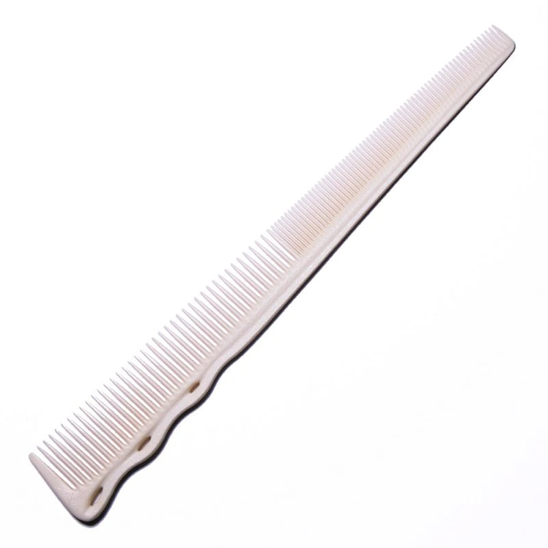PRO YS-254 BARBER COMB WHITE - бръснарски гребен, 187 mm, 1 бр.