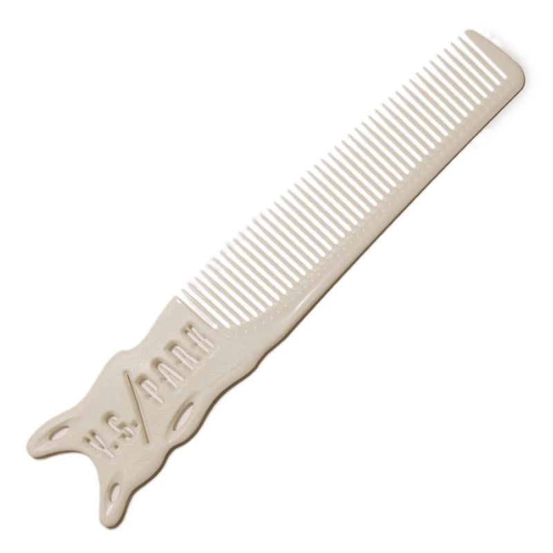 PRO YS-209 BARBER COMB WHITE - бръснарски гребен, 205 mm, 1 бр.