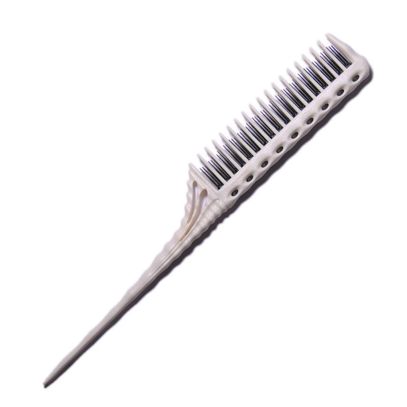 PRO YS-150 TAIL COMB WHITE - гребен с опашка, 218 mm, 1 бр.