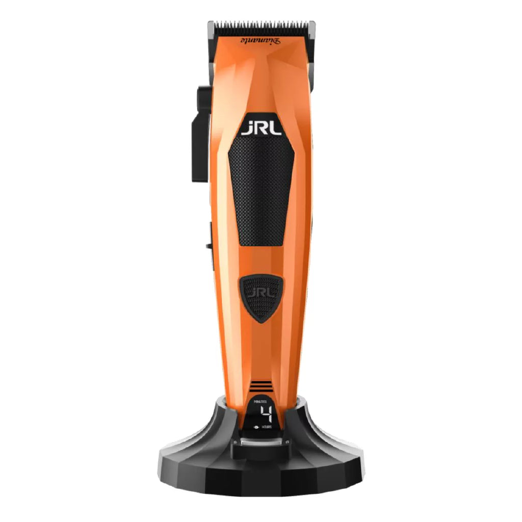 JRL 2025C Diamante Professional Hair Clipper - професионална машинка за подстригване, ORANGE, ORANGE
