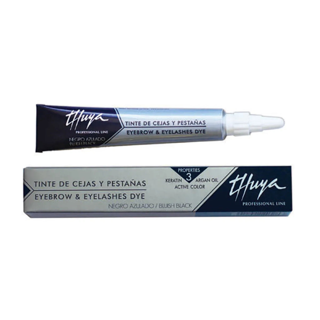 PRO EYELASHES DYE - боя за мигли и вежди, #Bluish black, 14 mL