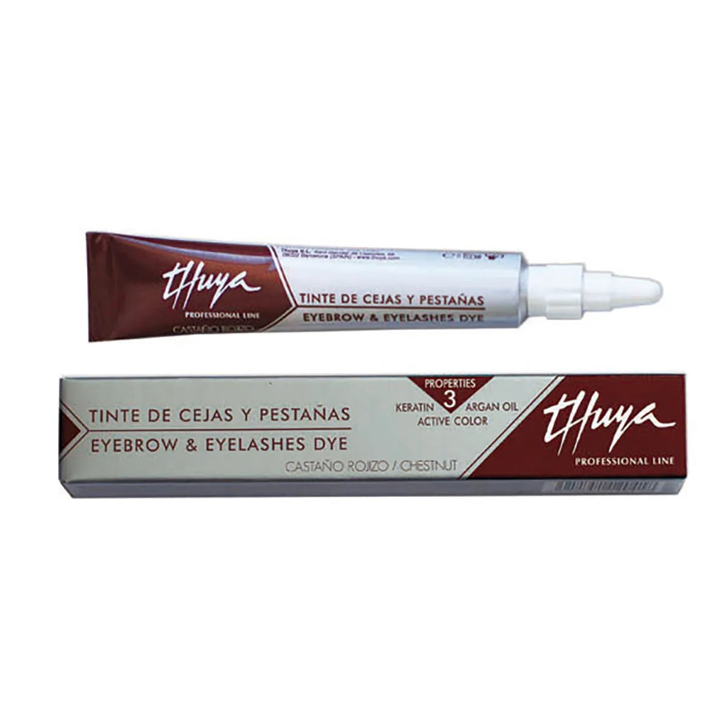 PRO EYELASHES DYE - боя за мигли и вежди, #Chestnut, 14 mL